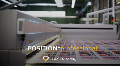 POSITION+ professional camera system automatically detects material positions and contours for accurate laser cutting