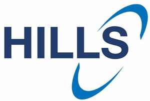 Logotipo de Hills Numberplates – fabricante británico de matrículas y soluciones para placas de vehículos