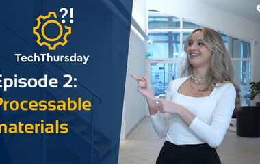 Thumbnail zum Video zeigt verschiedene Materialien für das Laserschneiden und Gravieren mit eurolaser