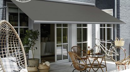 Sun protection fabrics by Dickson after laser testing on eurolaser system with clean cut edges – perfect for awnings and shading systems