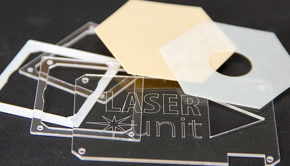 Unterschiedliche Werkstoffe als Beispiel für das Laserschneiden und die Laserbearbeitung auf Laserschneidmaschinen von eurolaser