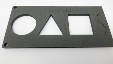 eurolaser has tested Alveolit, the polyolefin foam by Sekisui Alveo on its laser cutting systems