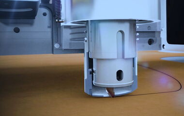 Vorschaubild zum Video über mechanische Messerschneidwerkzeuge auf eurolaser Schneidmaschinen