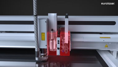 Video-Vorschaubild zur Veranschaulichung verschiedener mechanischer Bearbeitungsmöglichkeiten parallel zum CO₂-Laser auf einer Maschine