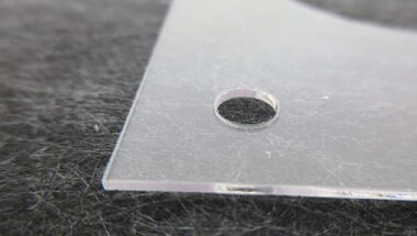 eurolaser has tested Marpet-g FS by Brett Martin on its laser cutting machines