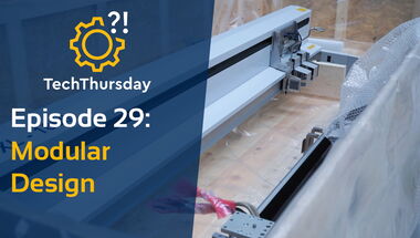 Thumbnail zum Video TechThursday #29 über das modulare Baukastenprinzip und individuelle Maschinenkonfiguration auf einer eurolaser Laserschneidmaschine