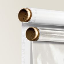 Grandes rollos de tejido técnico de PPS (polisulfuro de fenileno) listos para el procesamiento láser CO₂ preciso con sistemas eurolaser