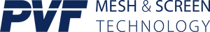 Logotipo de PVF Mesh & Screen Technology GmbH – proveedor de tejidos técnicos tejidos y no tejidos de precisión para serigrafía, filtración y aplicaciones industriales