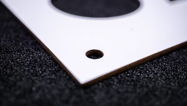 eurolaser has tested cardboard Oppboga Resilient™ on its laser cutting machines