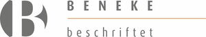 Logotipo de G. Beneke GmbH – tecnología publicitaria, procesamiento de acrílico, películas y exhibidores POS