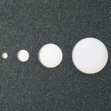 eurolaser CO₂ laser machine cutting delicate, small contours with high precision into non-slip Safety Load® material