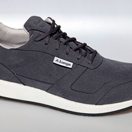 Running shoe upper material being precisely cut using a eurolaser CO₂ laser system