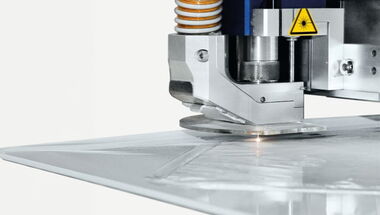 eurolaser case study with Polybloc AG on the cutting of films for heat exchangers