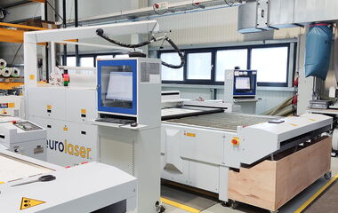 Caso de clientes de eurolaser con Koestler sobre el corte por láser de textiles técnicos y componentes automotrices