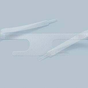 Implant en maille titanisé TiLOOP® Bra pour reconstruction mammaire sous-pectorale avec bords découpés au laser – fabriqué avec précision à l’aide d’une machine de découpe laser CO₂ eurolaser
