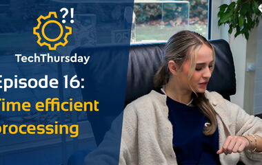 Thumbnail zum Video zeigt die Optimierung der Schneidzeit beim Laserschneiden mit der LaserScout Software von eurolaser