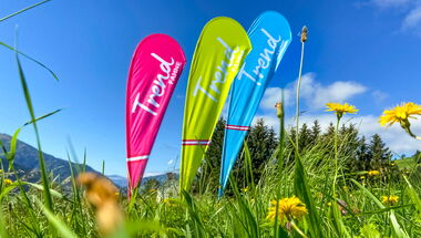 eurolaser case study with Fahnen-Gärtner GmbH on laser cutting flags