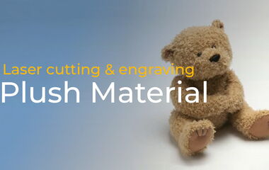 Thumbnail zum Video über das Laserschneiden von Plüsch aus Polyester für Kuscheltiere mit CO₂-Laserschneidmaschinen von eurolaser ohne Ausfransen