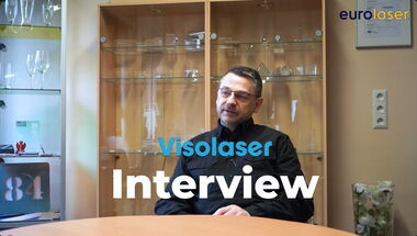 Thumbnail des Video-Interviews mit dem Gründer von Visolaser zum Einsatz der eurolaser Laserschneidmaschinen in der flexiblen Lohnfertigung