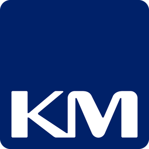 Logo von KM foliographics GmbH & Co. KG – Partner der eurolaser Case Study zum Laserschneiden von Folien und Verbundmaterialien