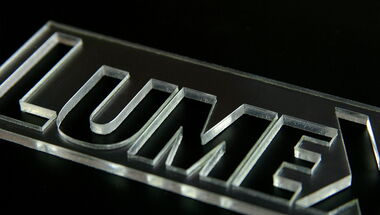 eurolaser has tested LUMEX® made of PET-G and A-PET on its laser cutting machines