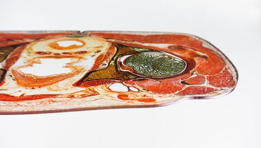 eurolaser case study with Gubener Plastinate GmbH on laser cutting of printed acrylic