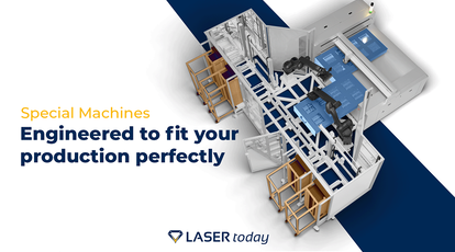 Custom-built production systems by eurolaser for specific manufacturing requirements – precise, scalable and future-proof solutions with CO₂ laser cutting machines