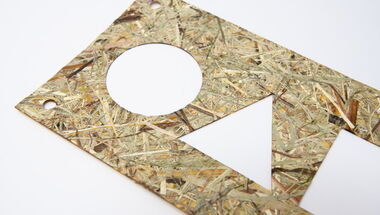 eurolaser has tested Avery Dennison Organoid Natural Surfaces Alpine Hay adhesive film on its laser cutting machines