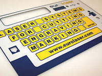 Membrane switches - polyester laser cutting