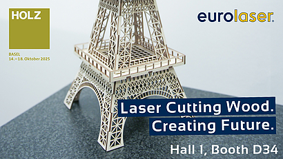 eurolaser auf der HOLZ 2025!