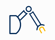 Sistema cartesiano robotizzato di alimentazione pezzi Sistema cartesiano robotizzato di alimentazione pezzi